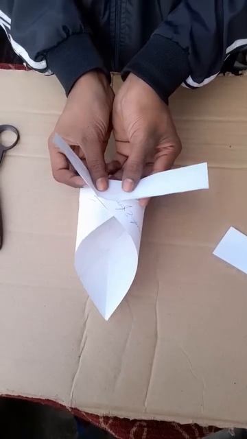 HOW TO MAKE PAPER GLIDER #shorts #experiment