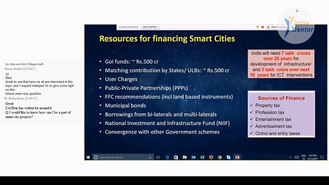 Indiamentor webinar on Smartcities  Unlocking Opportunities through Internet of Things IoT
