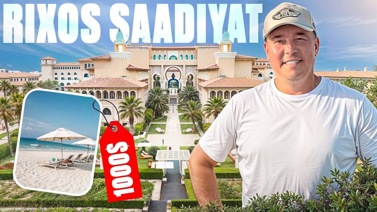 Нашли ЛУЧШИЙ ПЛЯЖ В ОАЭ! Белый песок как на Мальдивах — Rixos Premium Saadiyat(0)