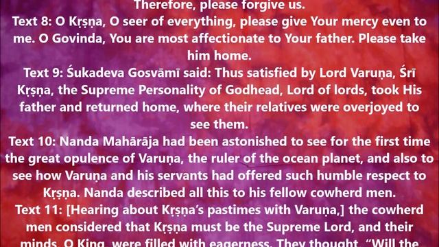 SB 10.28 Krishna Rescues Nanda Maharaja | Srimad Bhagavatam | Canto 10 | Chapter 28