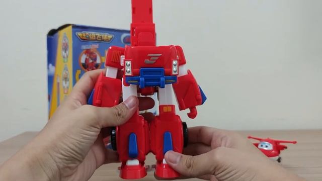 Super Wing Jet READY FOR ACTION - Toys Deformation Robot Set