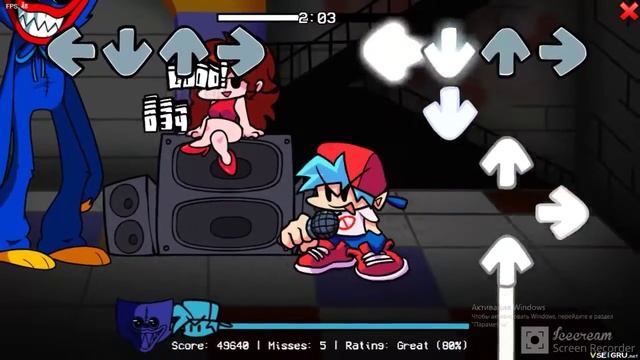 Играю в игру Friday Night Funkin мод Хаги Ваги (1 часть)