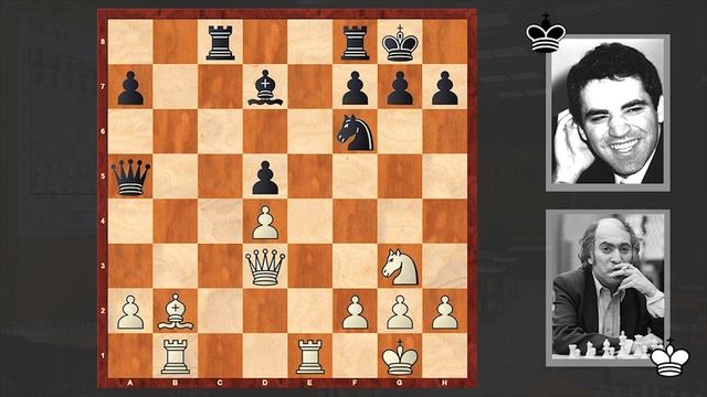 Game 7: Tal vs Kasparov: Tal Blunders Like A Beginner