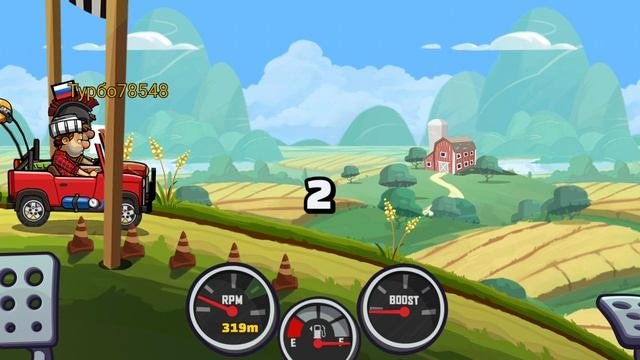 Hill climb racing ,  это что то!