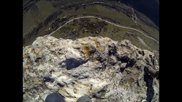 Коля Фуфалько kachi-kalion, rope jumping with skyline x-team in Crimea