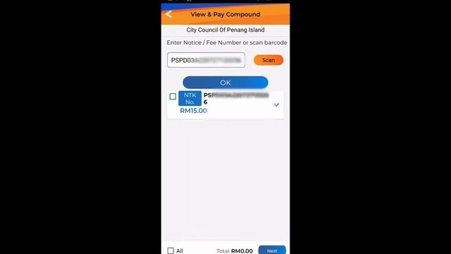 How to Pay Penang Parking Compound Fine with Penang Smart Parking App