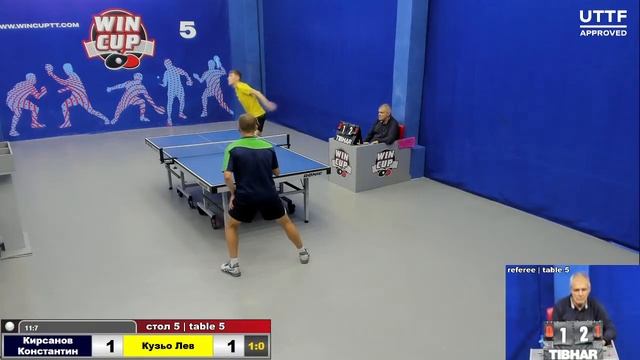 13:00 Кирсанов Константин 3-0 Кузьо Лев cтол 5 ЮГ-2 28.09.21
