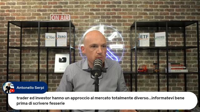 LA FINANZA E' SOLO SPECULAZIONE. Parliamone...