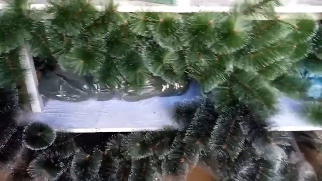 Гирлянда микс заснеженная   2,5 м