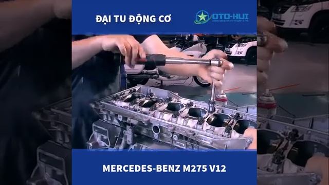 Đại tu động cơ Mercedes-Benz M275 V12