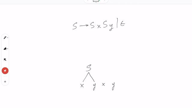 Compilers 2.2.7 - Parse trees with epsilon