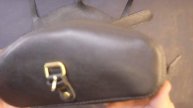 Leather fanny pack