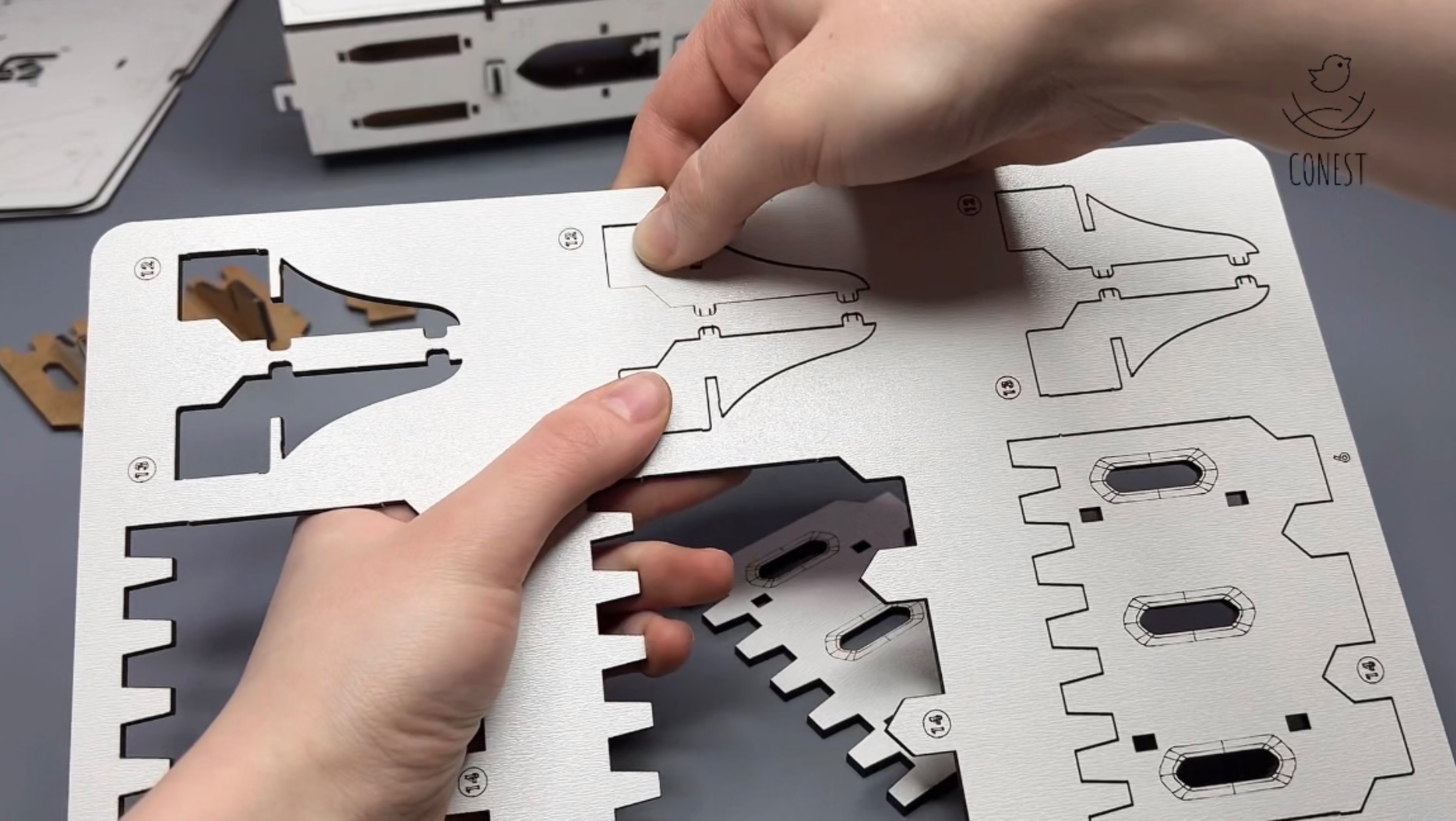 Сборка упаковки «Замок»