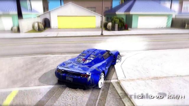 GTA San Andreas - Hennessey Venom GT U S A American _REVIEW