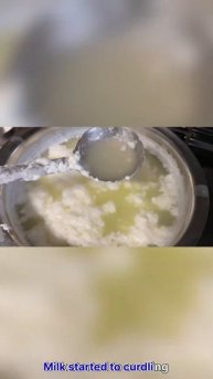 Turned whole milk into something tasty 😋