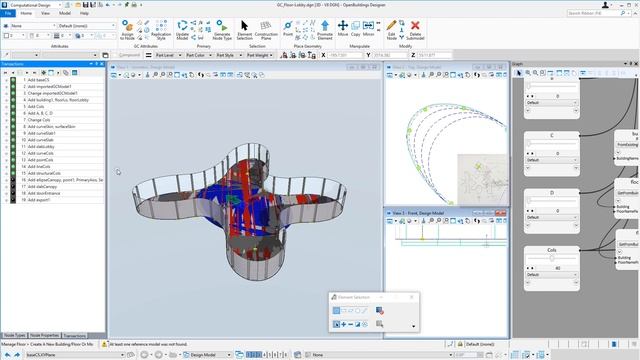 Designing a Skyscraper Using Generative Components: 03 Linking the Tower Geometry to Floor Models