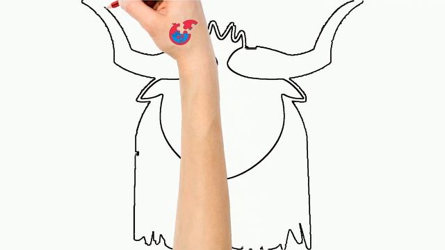 Learning How To Draw Animals For Toddlers Bison - Puzzle Kid Drawing