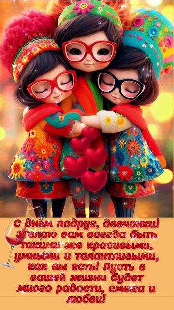 С днём женской дружбы!