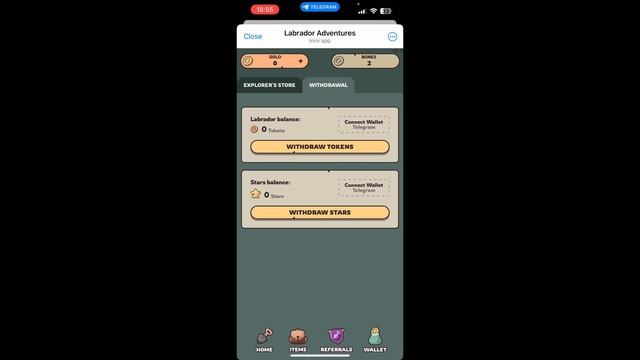 Заработай Labrador Adventures в Телеграм _ Монеты игры Labrador уже торгуются