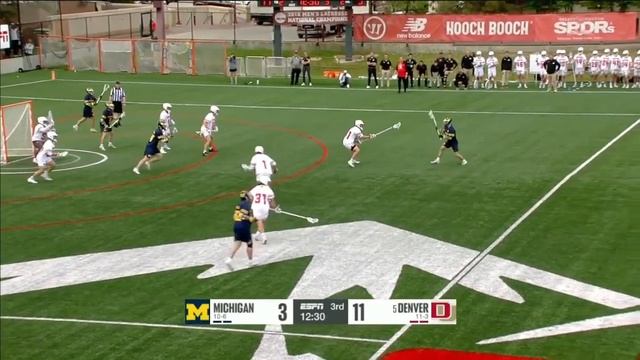 #5 Denver vs Michigan Lacrosse Highlights - First Round | 2024 College Lacrosse