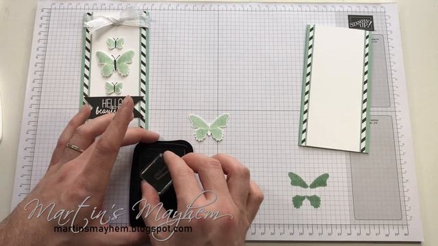 Hello Beautiful - Stampin’ Up Gala Butterfly Stamp Set