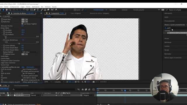 Blender And After Effect For Music Video (Tutorial Green Screen) VIDEOCLIP EN BLENDER