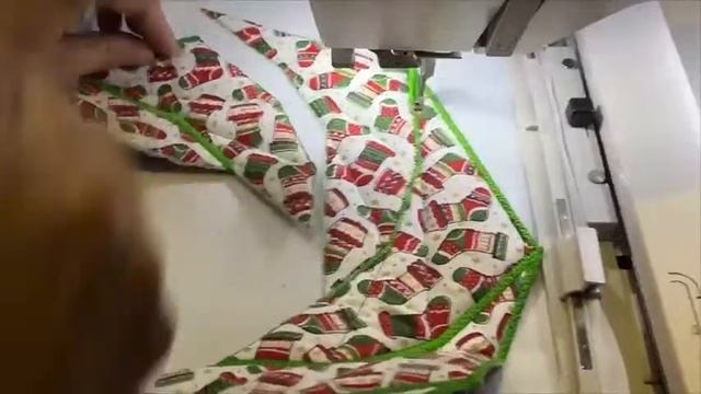 Como fazer Jogo americano, sousplat na bordadeira,  sem máquina de costura, à partir do 13x18 cm