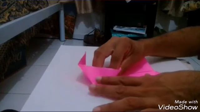 Origami fácil porco