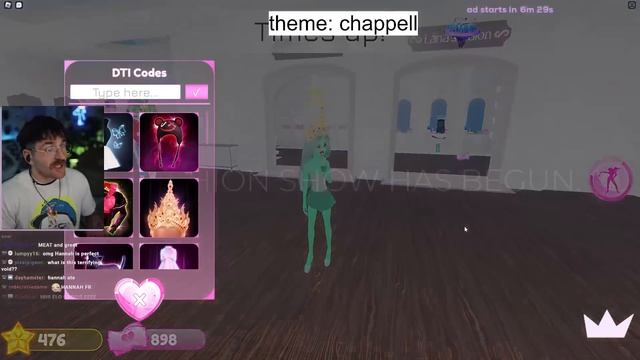 julien plays dress to impress