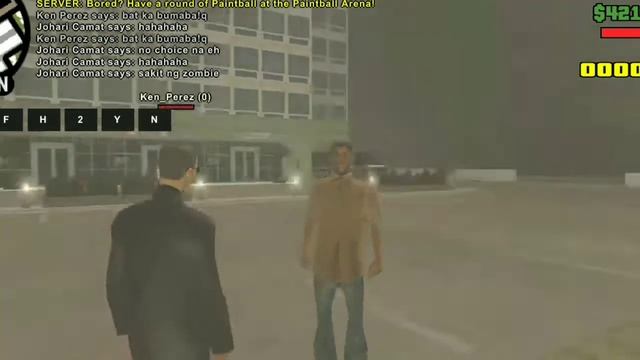 WTF MAY ZOMBIE SA GTA SAN ANDREAS ONLY IN PH SERVER WTF 👽👽