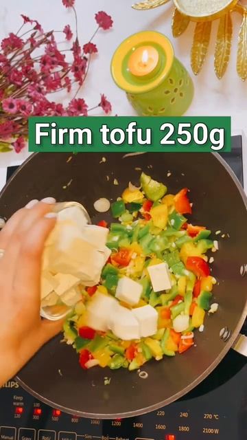 Stir fry tofu recipe | High protein | Weight loss recipe | Healthy dinner | Protein rich video