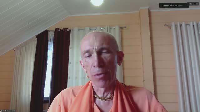 (20.04.25) Лекция по "Шримад-Бхагаватам" 4.8.42 "Дхрува Махараджа покидает дом и уходит в лес"