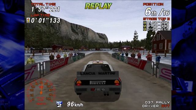 Sega Rally 2 - Arcade [Championship] - 3'58"941 by RYT [Lancia 037 Rally]