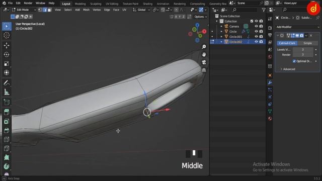 Frying Pan 3D Modeling Blender | Frying Pan 3D Model | Frying Pan in Blender | Part 01