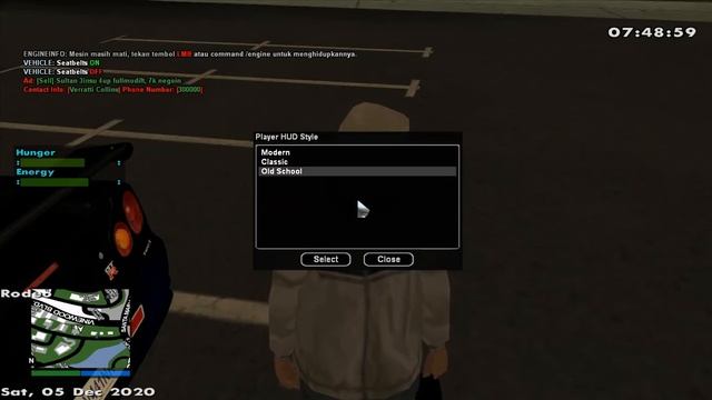CARA GANTI HUD MODE DI JGRP | GTA SAMP ROLEPLAY INDONESIA