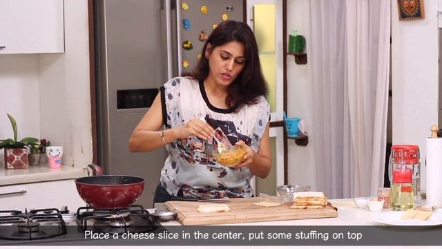 Schezwan Paneer Roll In Gujarati | Snacky Ideas by Amisha Doshi | Sanjeev Kapoor Khazana