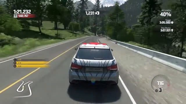 Audi A1 quattro - Cayoosh Point Driveclub PS4