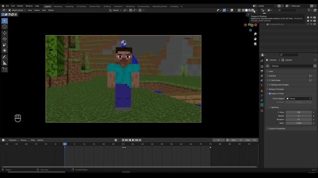 Camera Focus (Depth Of Field) Tutorial - Blender 4.0