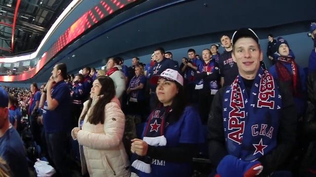 Локомотив - СКА. Ярославль. Фан сектор. Панорамка