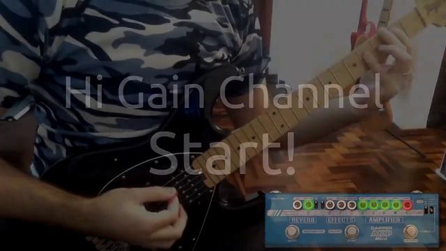Valenton - Dapper Amp Mini - Sound Demo (no talking)