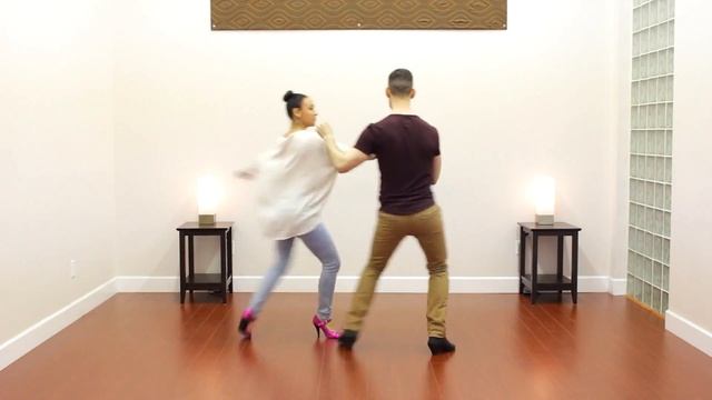 Partner Swing💃🏻 - Intermediate Salsa Moves On2 | TheDanceDojo.com