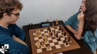 FM M. Pesotskiy (2062) vs WFM E. Miroshnik (2027). Chess Fight Night. CFN. Blitz