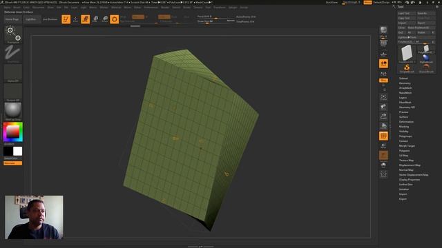 ZBrush Dica Rapida - What`s New ZBrush 4R8 #10 Twist Deformer