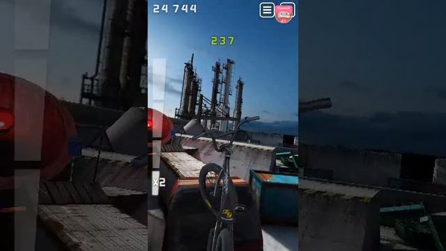 Touchgrind BMX играем, выполняем задания.