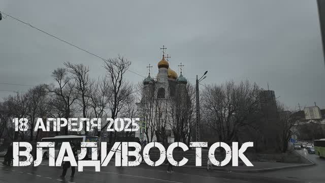 Владивосток Покровский собор,погребение плащаницы (фрагмент,18 апреля 2025).