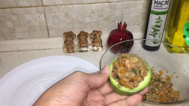 Steamed Zucchini with Minced Shrimp Recipe | Chinese Style Recipe | Кабачки на Пару с Креветками