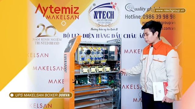 Bên trong thiết bị #UPS ON-line nhập khẩu khác gì so với ups thông thường? #upsonline #upsmakelsan