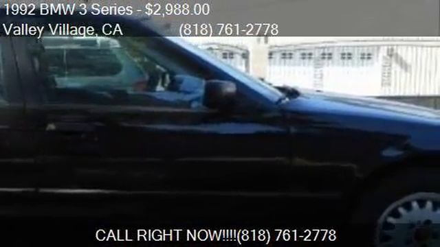1992 BMW 3 Series 325i 4dr Sedan for sale in Valley Village,