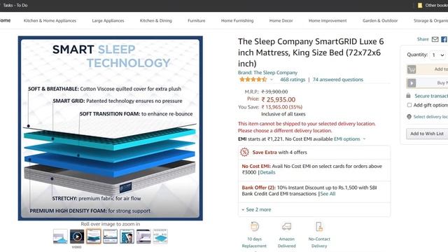 Memory Foam Mattress Vs Smart Grid Mattress | Is Smart Grid Mattress Really Worth It?