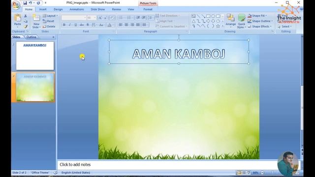 How to make PNG Image Without Background | Logo Designing | Tech Ki Baat | The Insight Coders